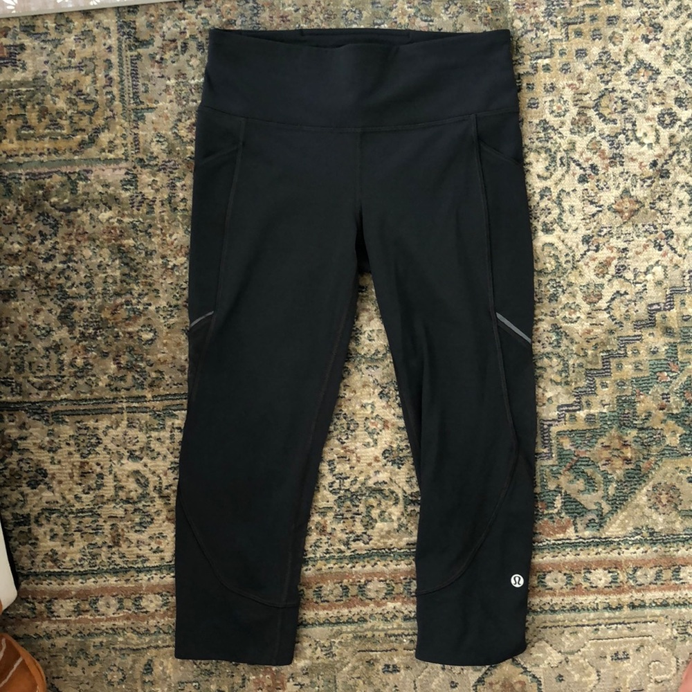 Lululemon mesh crops